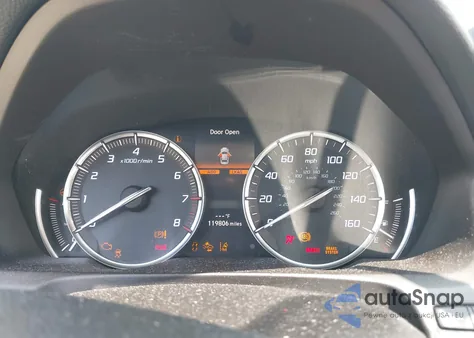 2018 Acura Tlx Tech Pkg z USA, uszkodzony, nr VIN 19UUB1F51JA009386